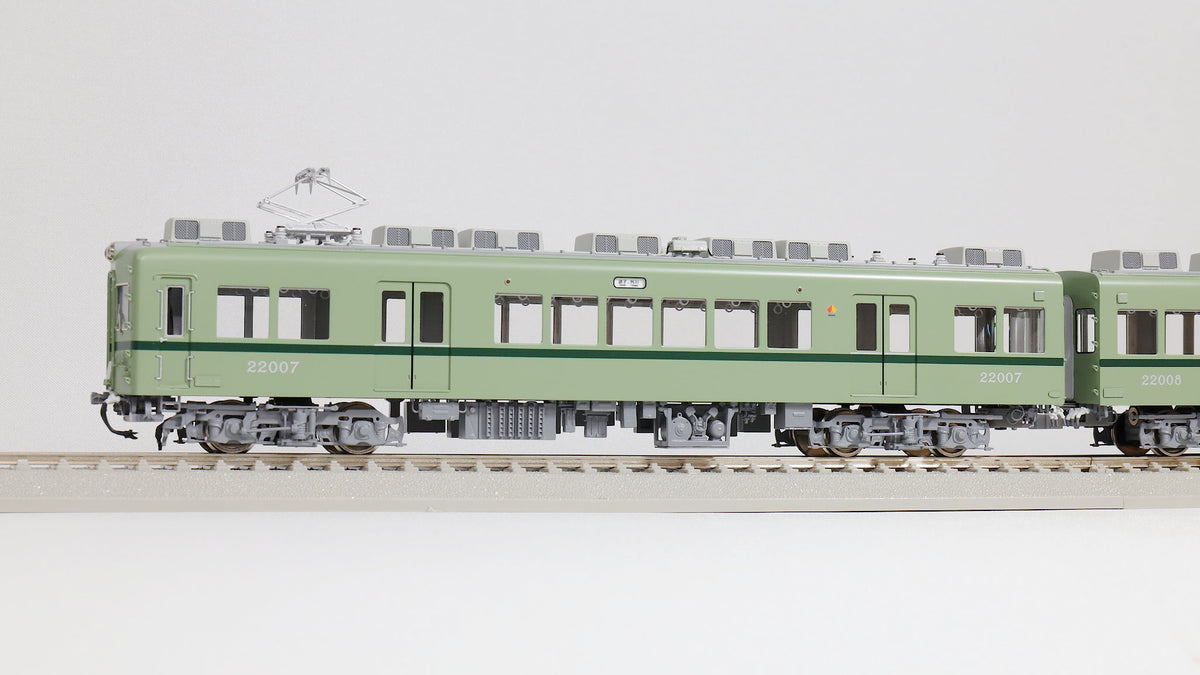 U-TRAINS 銚子電鉄 22000形 2両セット (1:80 16.5mm/HOゲージ 動力車あり) – 天賞堂オンラインストア