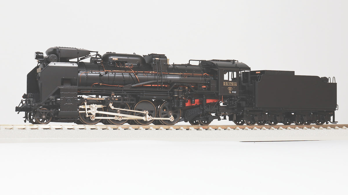 天賞堂 [11100] D51形蒸気機関車 170号機 肥薩線重装備仕様 (1:80 16.5