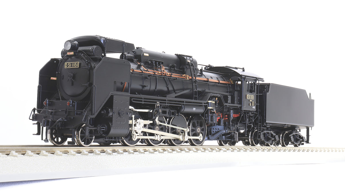 天賞堂 [11102] D51形蒸気機関車 1151号機 肥薩線重装備仕様 (1:80