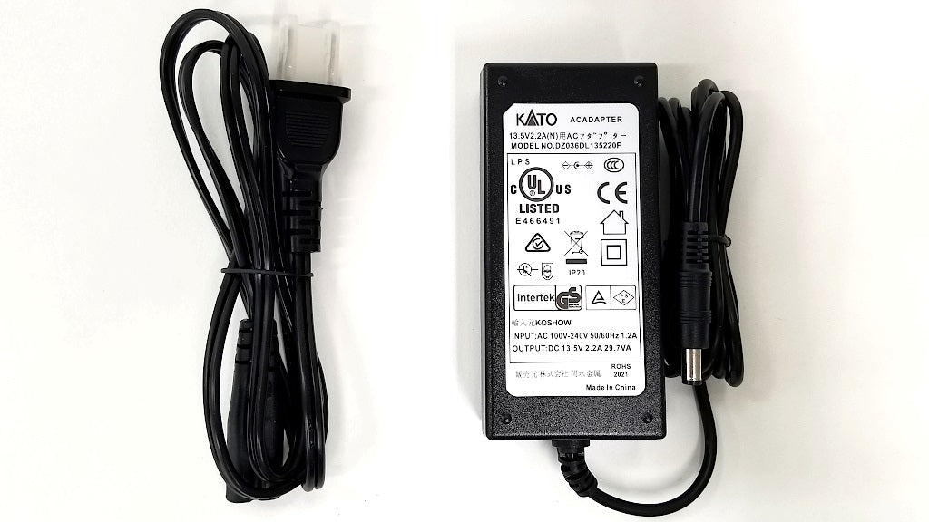 【新品・未開封】KATO パワーパック スタンダードSX+N用ACアダプター KATO [22-082] カトー製「パワーパックスタンダードSX」専用 N用AC