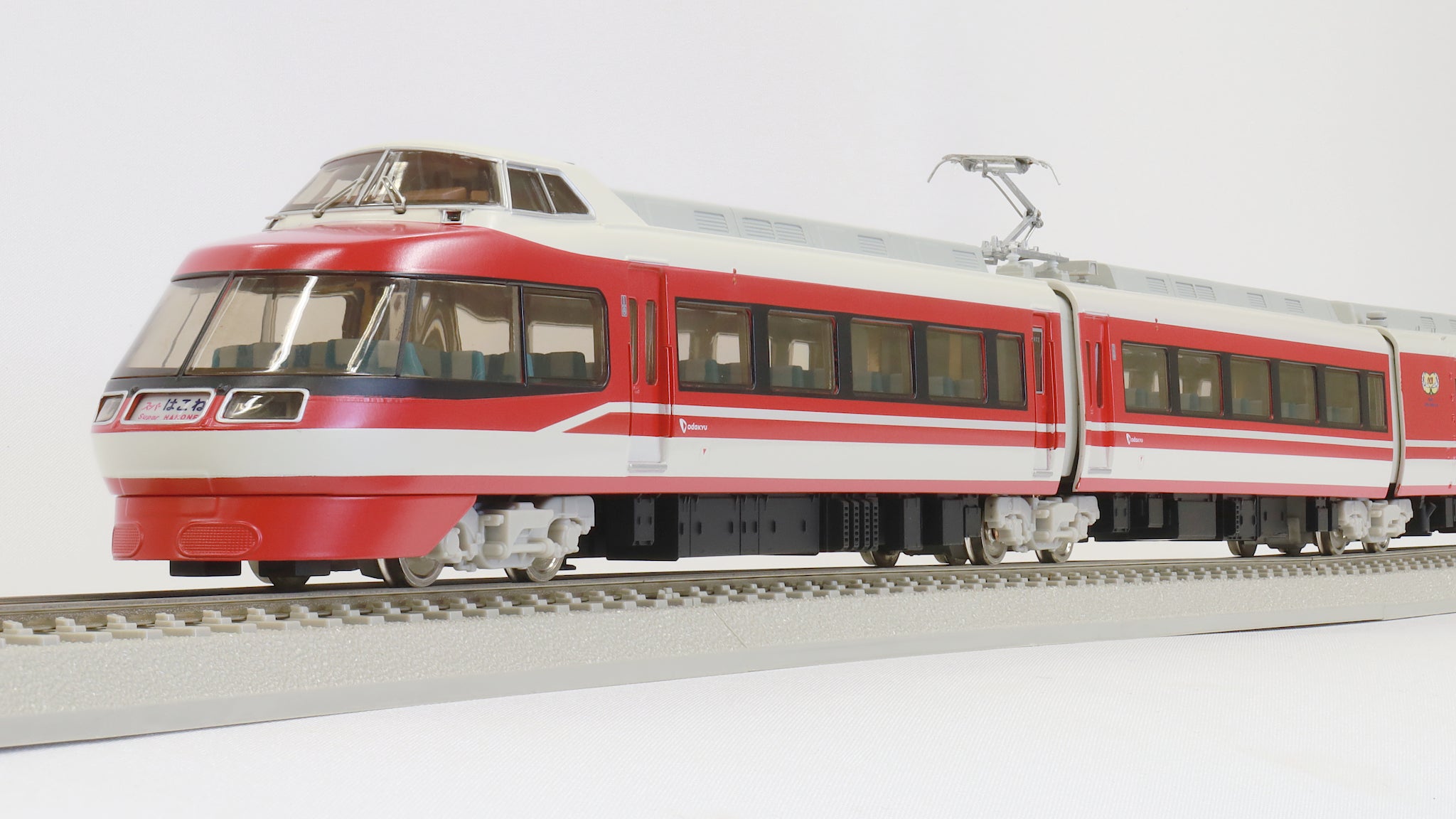 天賞堂 [55061] 小田急ロマンスカー7000形LSE 更新車（シングルアームパンタグラフ仕様） 11輌セット (1:80 16.5mm/HOゲージ 動力車あり)