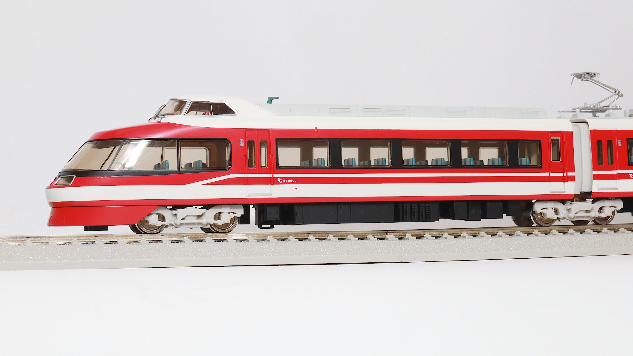 天賞堂 [55061] 小田急ロマンスカー7000形LSE 更新車（シングルアームパンタグラフ仕様） 11輌セット (1:80 16.5mm/HOゲージ 動力車あり)