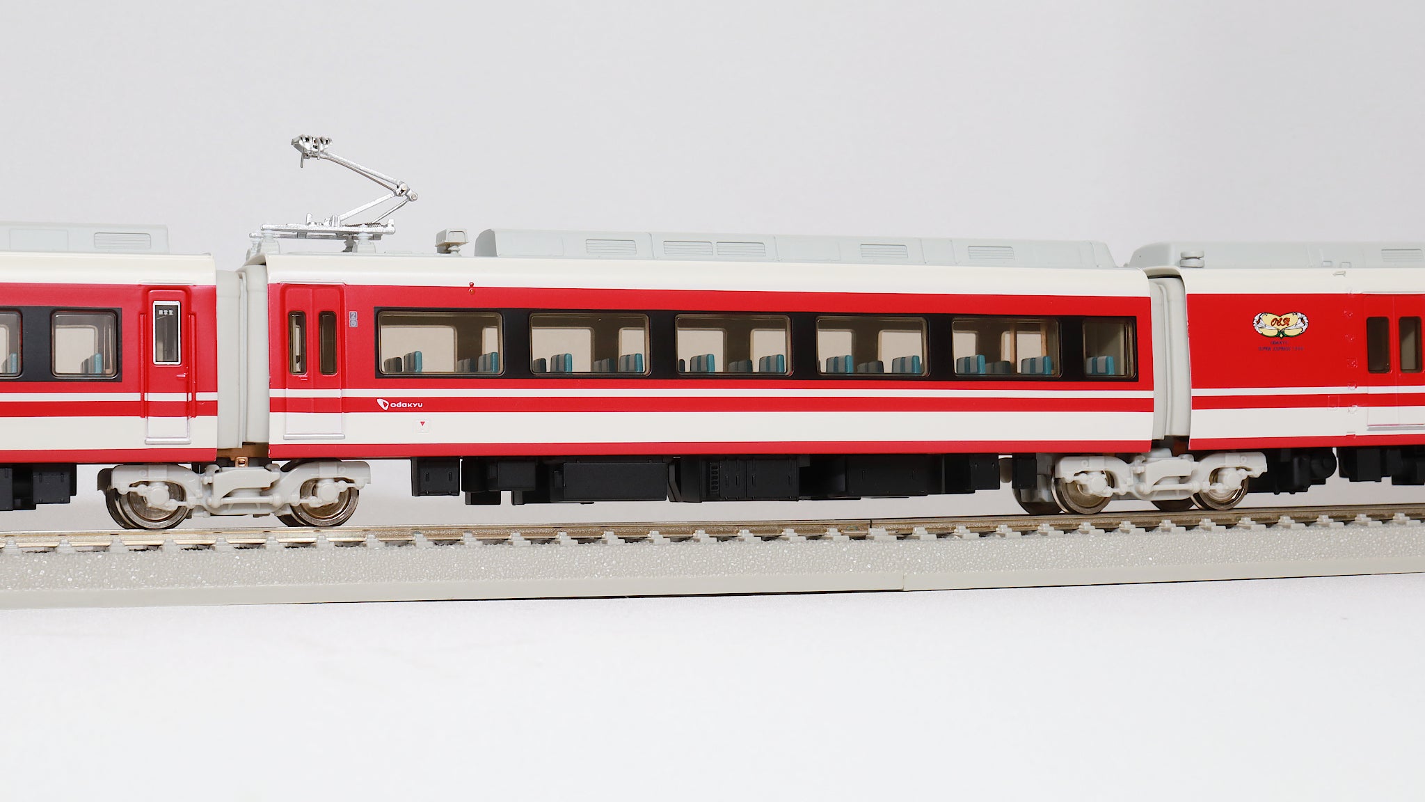 天賞堂 [55061] 小田急ロマンスカー7000形LSE 更新車（シングルアームパンタグラフ仕様） 11輌セット (1:80 16.5mm/HOゲージ 動力車あり)