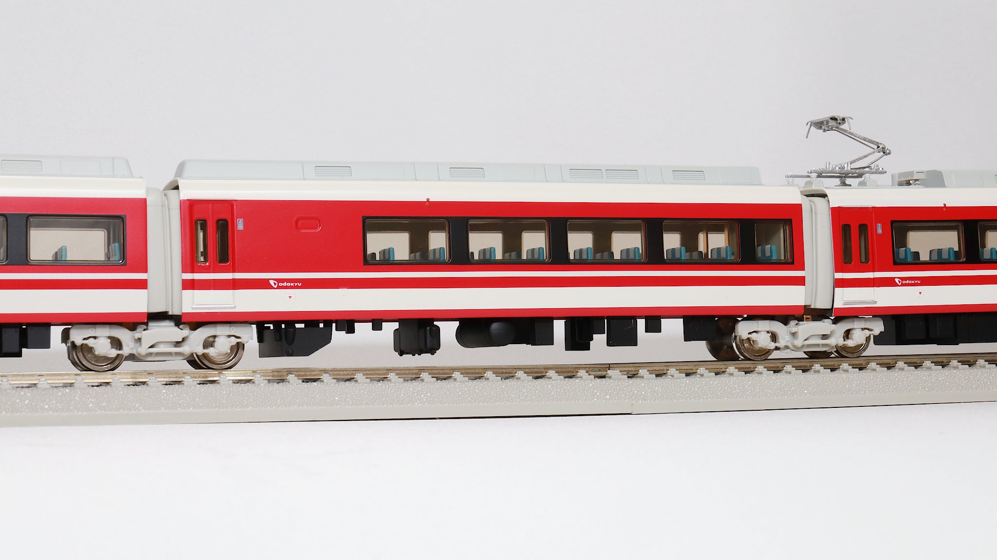 天賞堂 [55061] 小田急ロマンスカー7000形LSE 更新車（シングルアームパンタグラフ仕様） 11輌セット (1:80 16.5mm/HOゲージ 動力車あり)