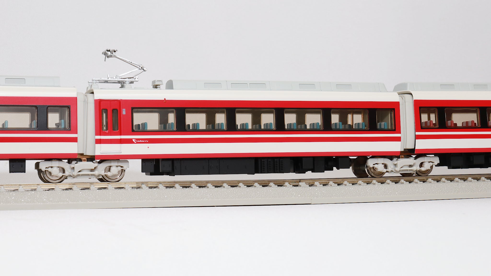 天賞堂 [55061] 小田急ロマンスカー7000形LSE 更新車（シングルアームパンタグラフ仕様） 11輌セット (1:80 16.5mm/HOゲージ 動力車あり)