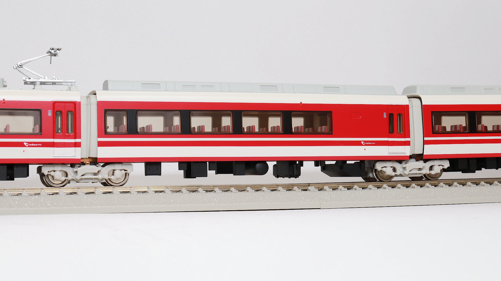 天賞堂 [55061] 小田急ロマンスカー7000形LSE 更新車（シングルアームパンタグラフ仕様） 11輌セット (1:80 16.5mm/HOゲージ 動力車あり)