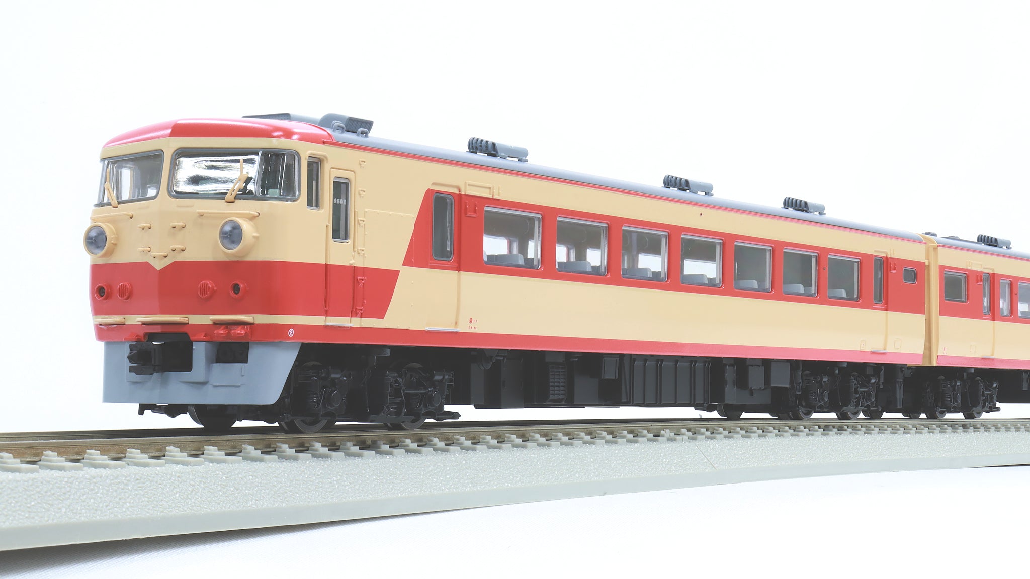 天賞堂 [55063] 157系準急色（非冷房）6輌セット (1:80 16.5mm/HOゲージ 動力車あり)