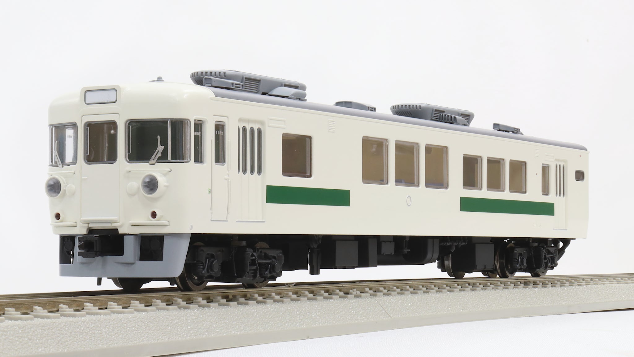 天賞堂 [55071] 157系 クロ157形 貴賓車 185系色 (1:80 16.5mm/HOゲージ 動力なし)