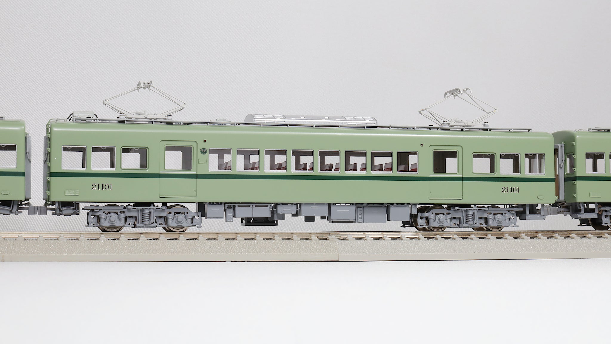 U-TRAINS (A) 南海電気鉄道 21000系 前期型 21001編成 4輌セット (1:80 16.5mm/HOゲージ 動力車あり)