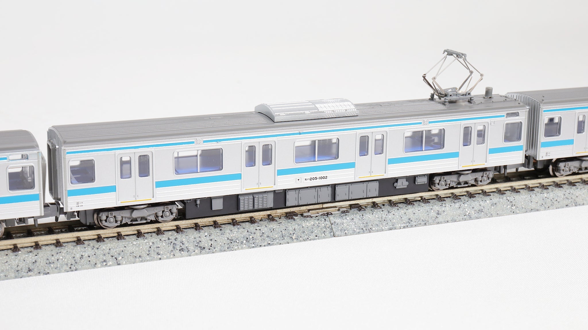 MICROACE [A2466] 205系1000番代 体質改善工事施工車 奈良線（床下グレー） 4両セット (Nゲージ 動力車あり)