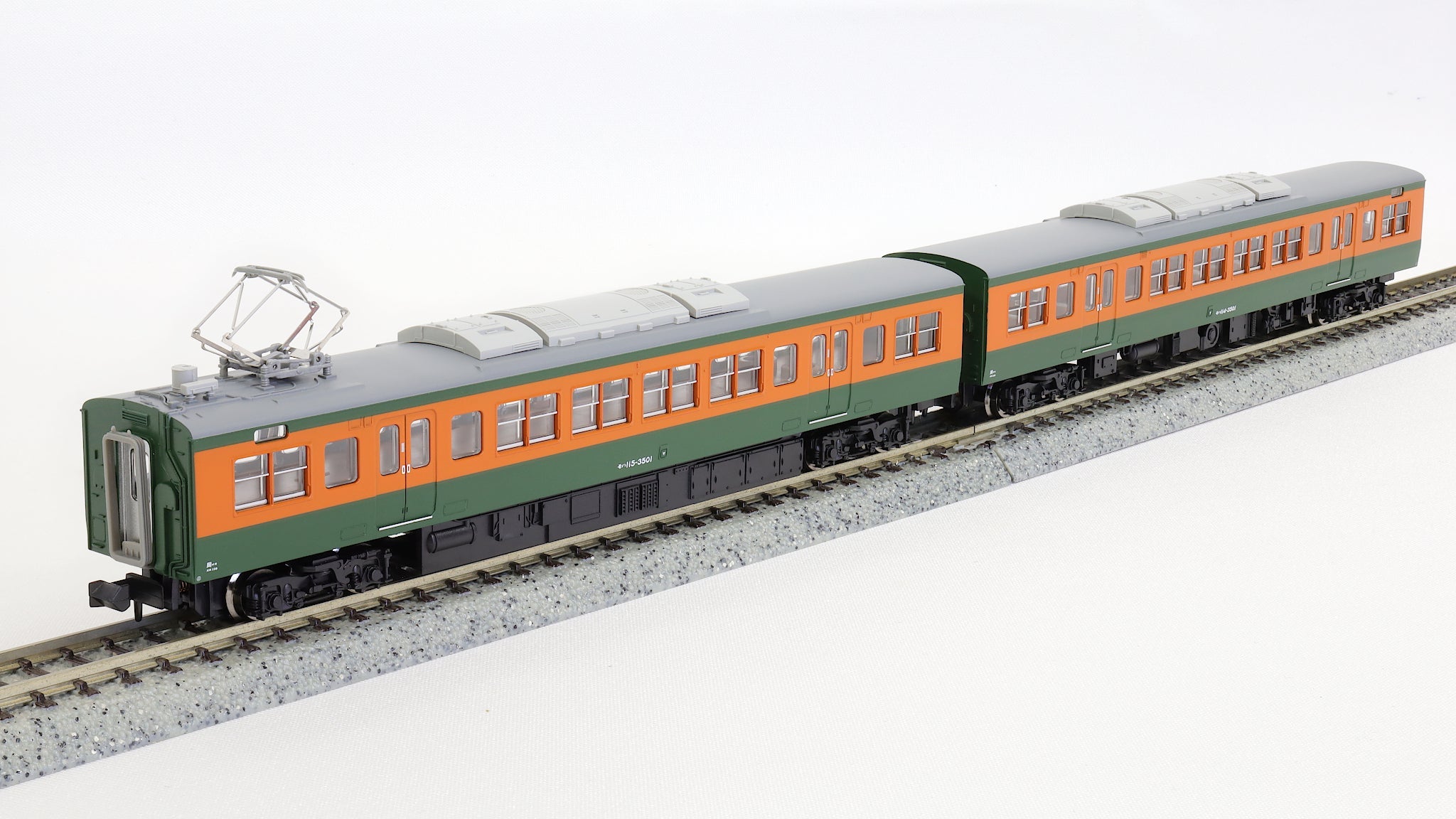 MICROACE [A0462] 115系3500番代 湘南色 中間車 2両セット (Nゲージ 動力車あり)