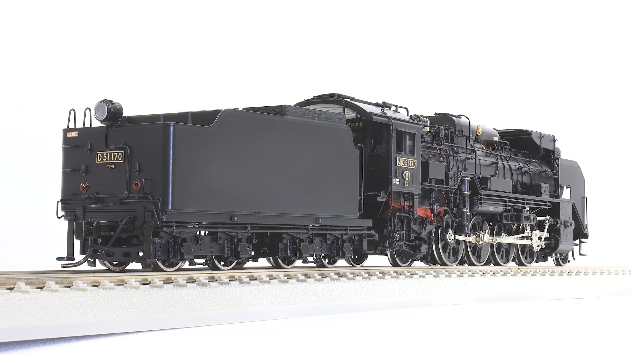 天賞堂 [11100] D51形蒸気機関車 170号機 肥薩線重装備仕様 (1:80 16.5mm/HOゲージ 動力車)