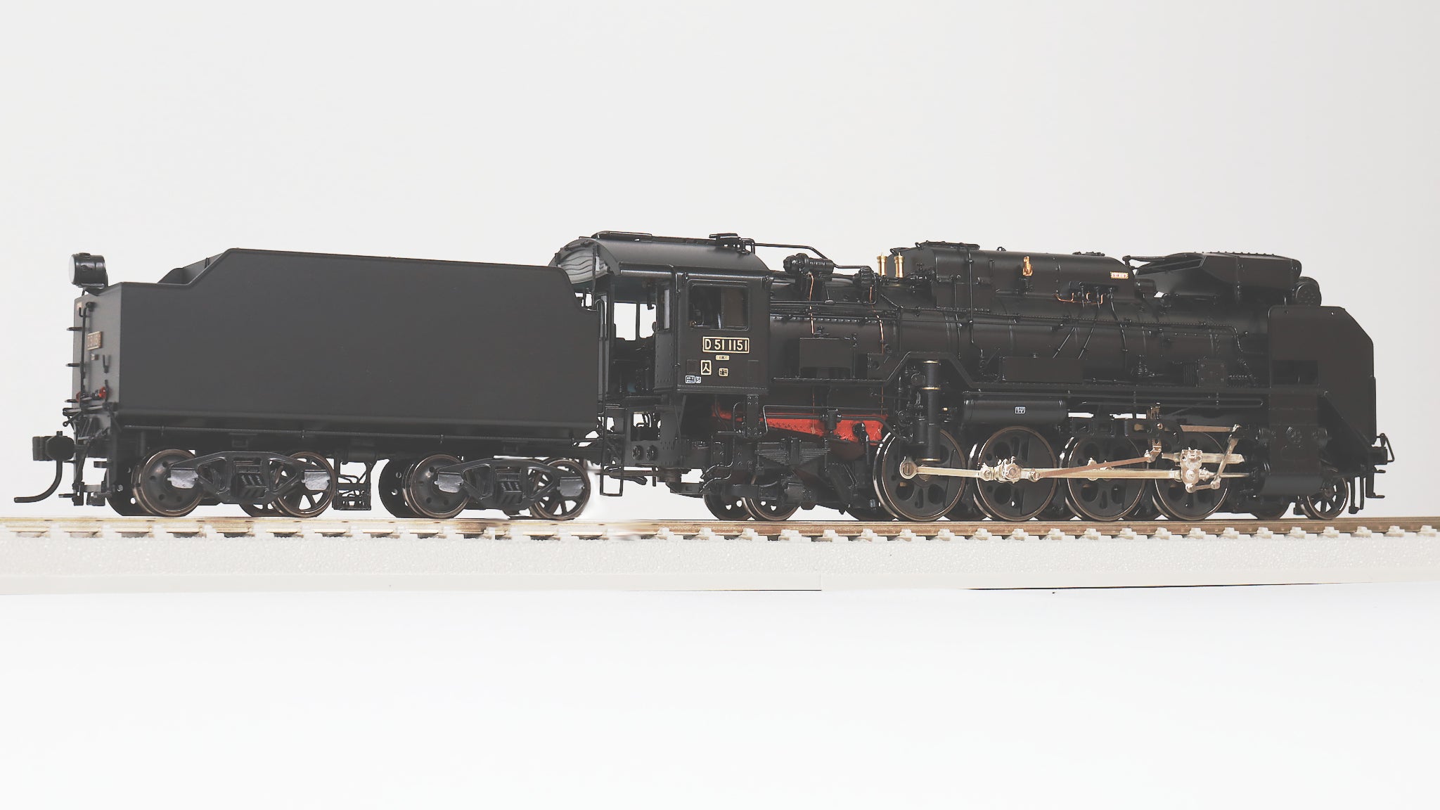 天賞堂 [11100] D51形蒸気機関車 170号機 肥薩線重装備仕様 (1:80 16.5mm/HOゲージ 動力車)
