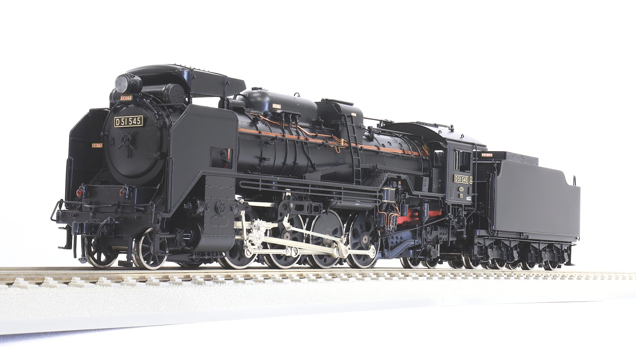 天賞堂 [11101] D51形蒸気機関車 545号機 肥薩線重装備仕様 (1:80 16.5mm/HOゲージ 動力車)