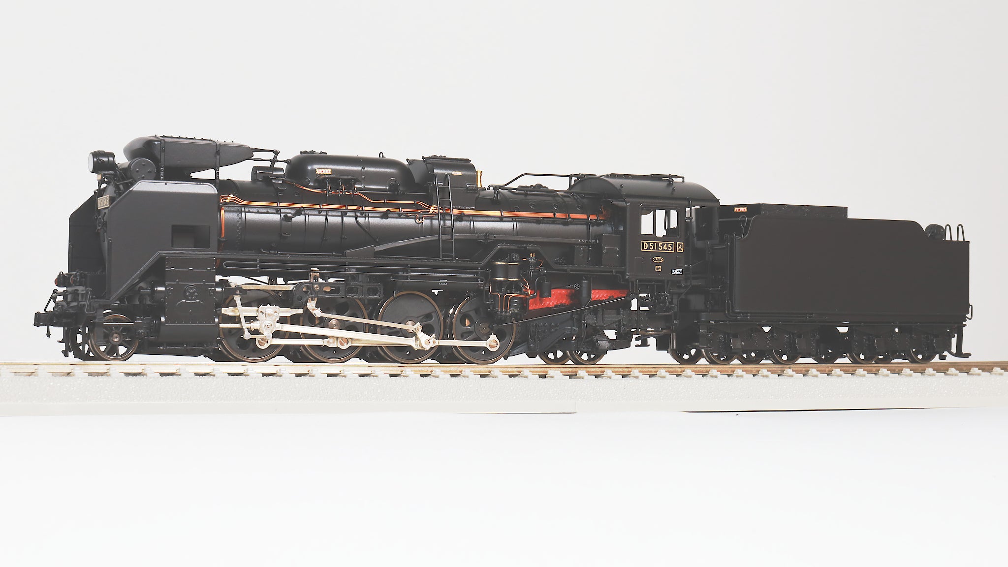 天賞堂 [11101] D51形蒸気機関車 545号機 肥薩線重装備仕様 (1:80 16.5mm/HOゲージ 動力車)