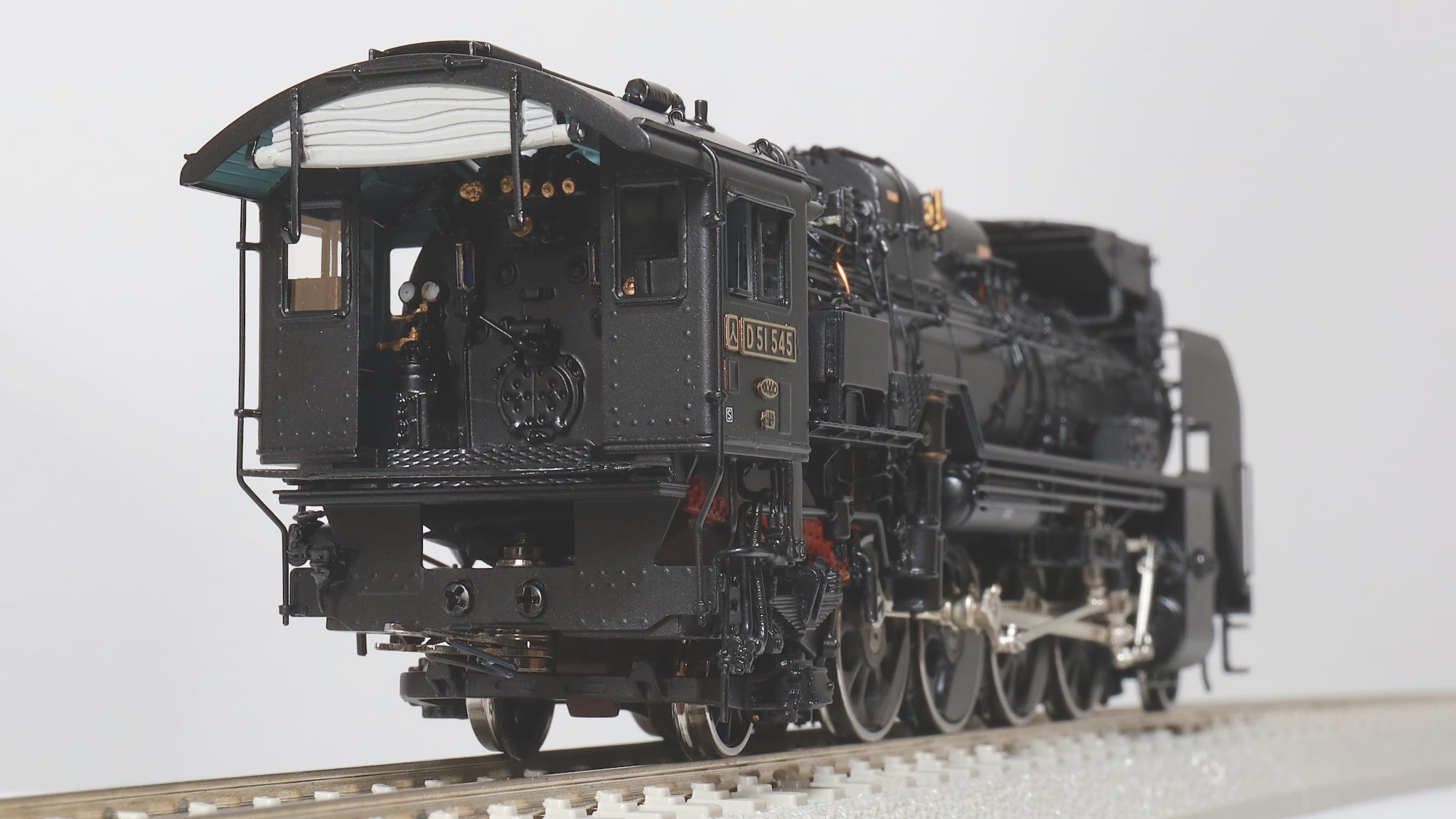 天賞堂 [11101] D51形蒸気機関車 545号機 肥薩線重装備仕様 (1:80 16.5mm/HOゲージ 動力車)