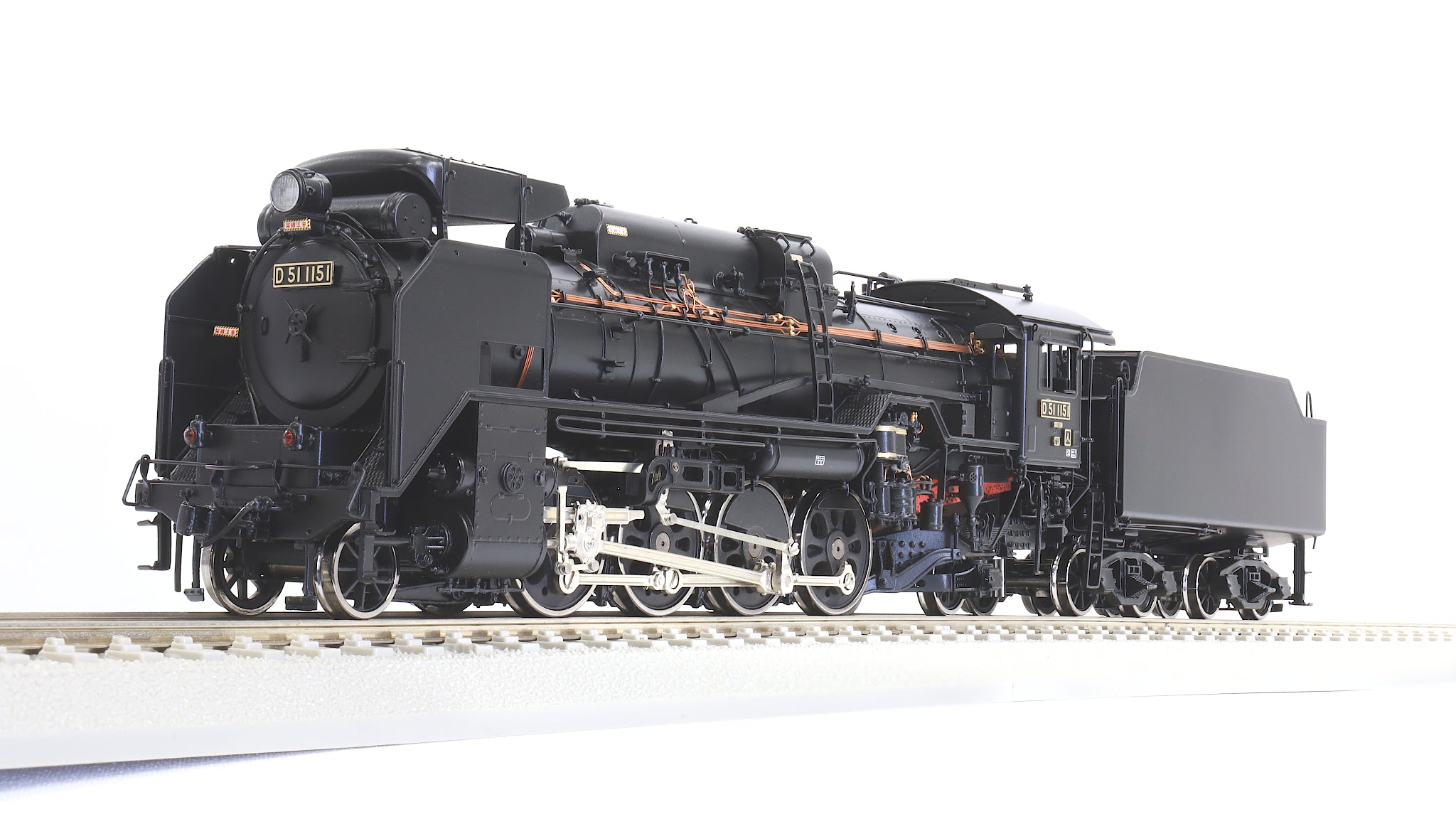 天賞堂 [11102] D51形蒸気機関車 1151号機 肥薩線重装備仕様 (1:80 16.5mm/HOゲージ 動力車)