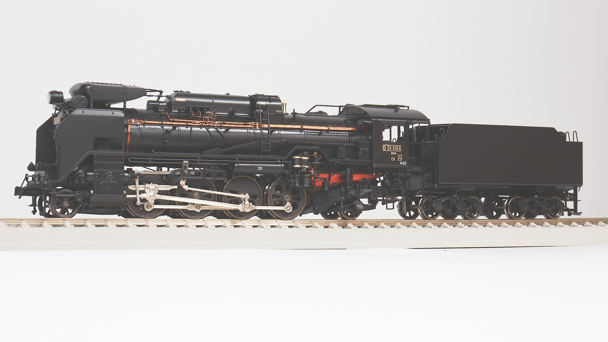 天賞堂 [11102] D51形蒸気機関車 1151号機 肥薩線重装備仕様 (1:80 16.5mm/HOゲージ 動力車)