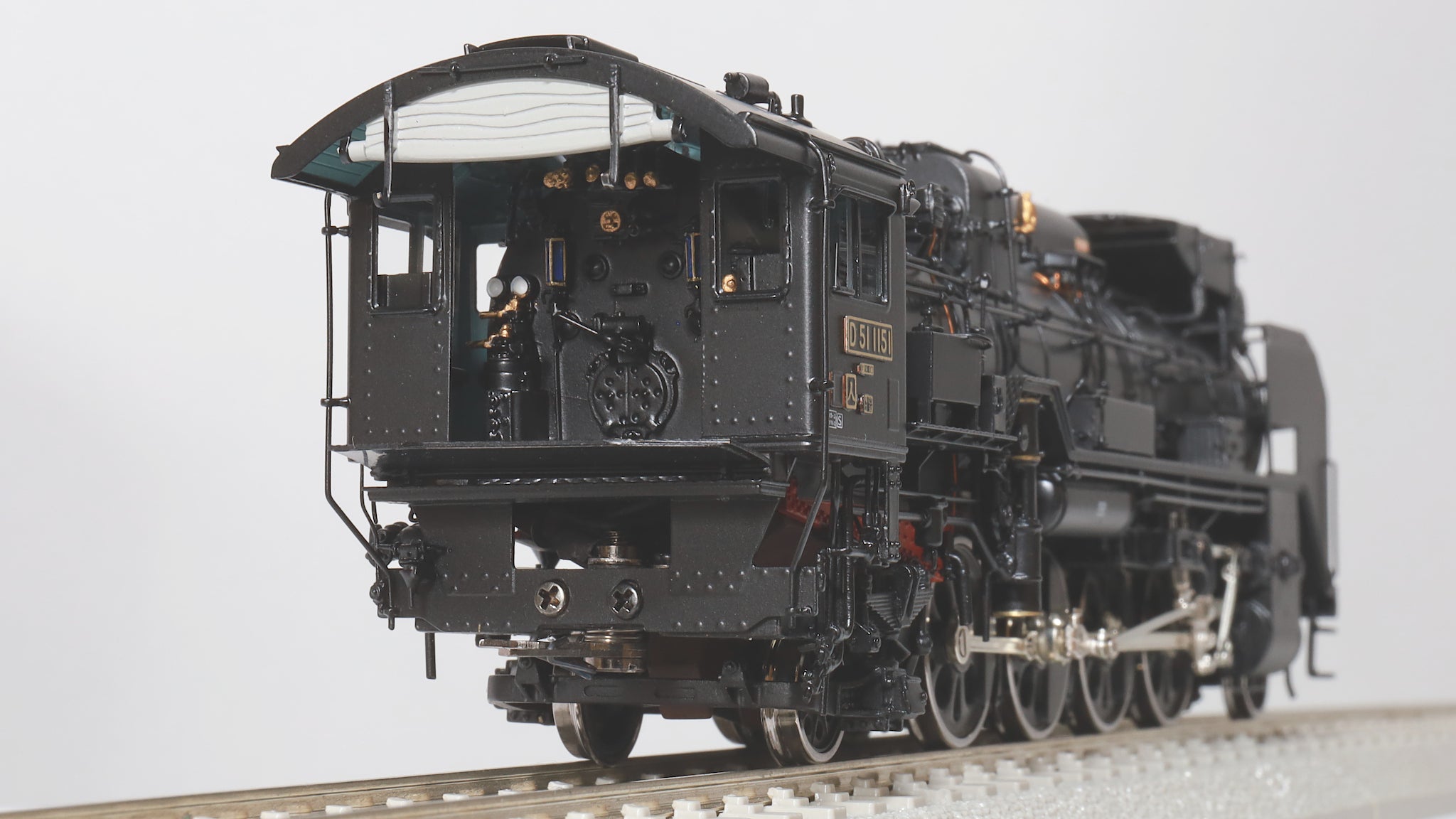 天賞堂 [11102] D51形蒸気機関車 1151号機 肥薩線重装備仕様 (1:80 16.5mm/HOゲージ 動力車)
