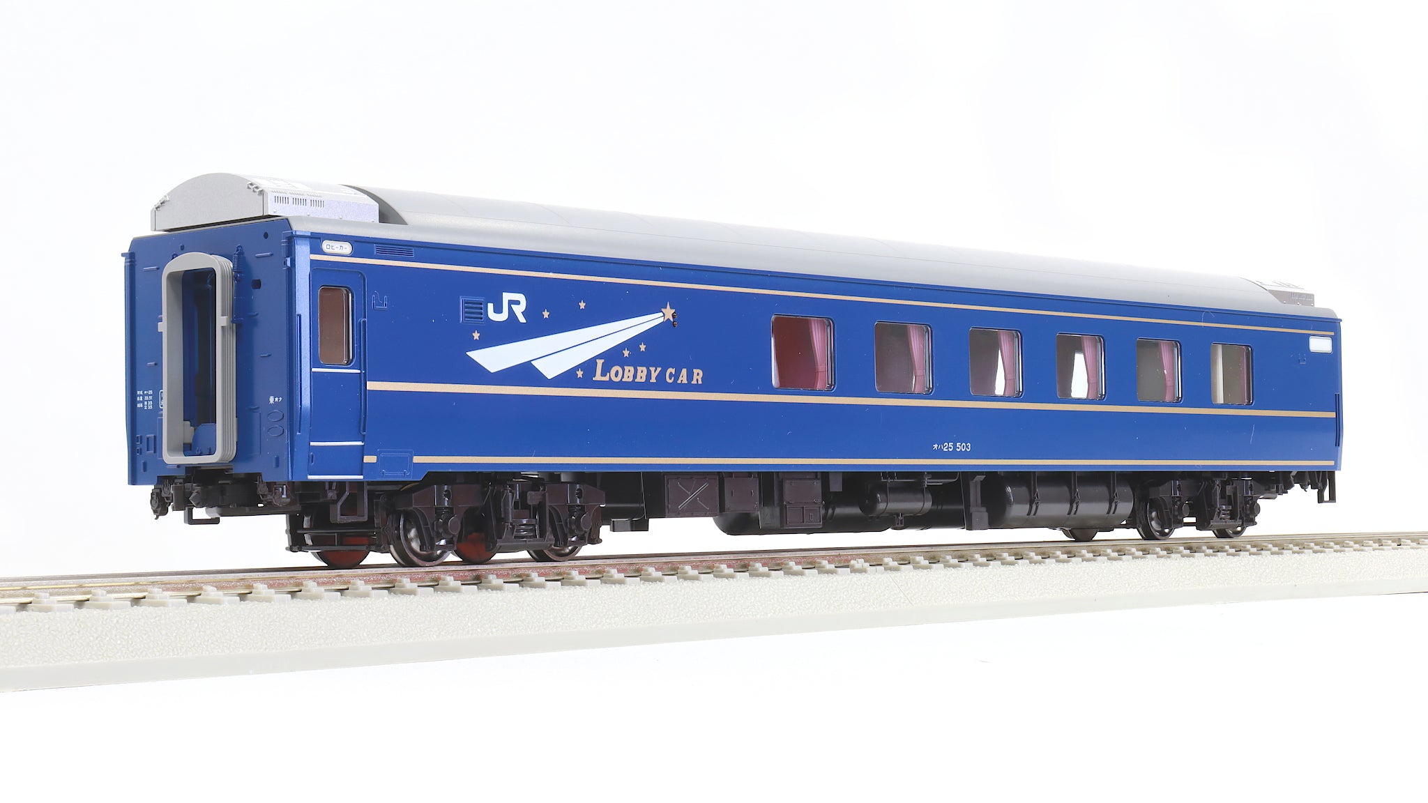 KATO [1-574] 「北斗星」オハ25 500 ロビーカー (1:80 16.5mm/HOゲージ 動力なし)