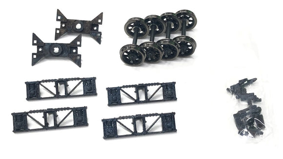 日光モデル TR-26台車 組立キット プレーン軸・Φ11.5スポーク車輪 (HOゲージ パーツ)