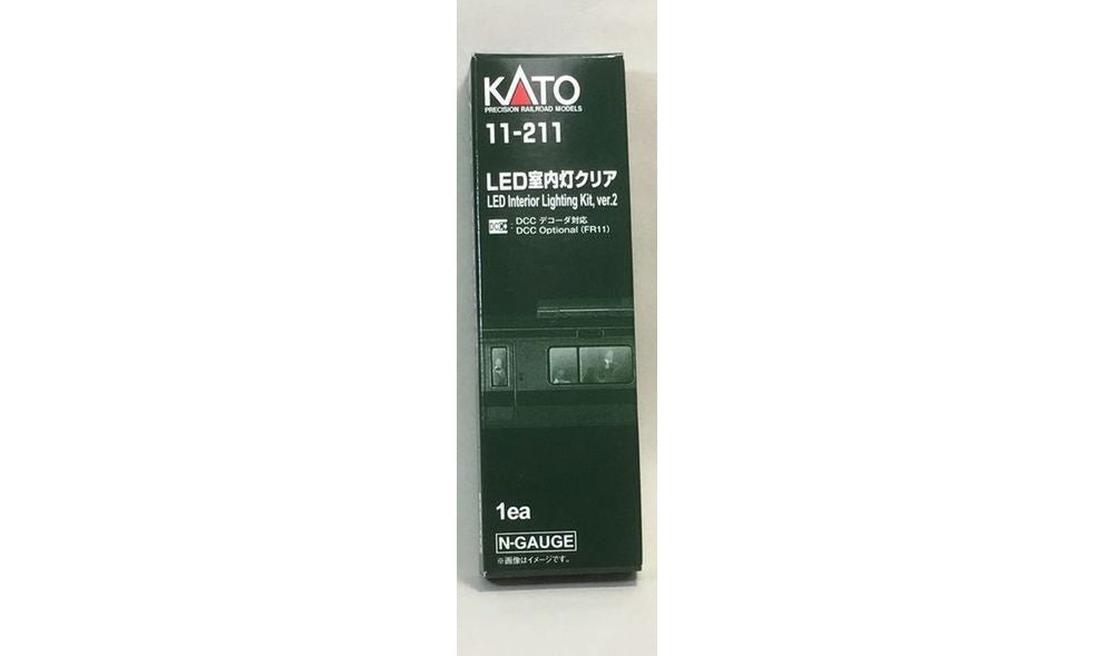 KATO [11-211] LED室内灯クリア　白色　1両分入り (Nゲージ パーツ)