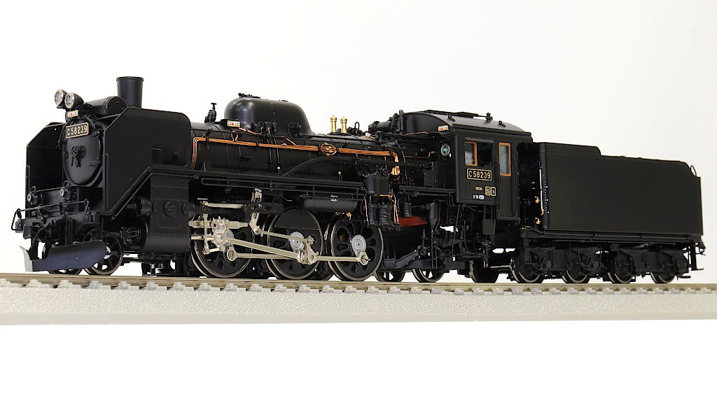 蒸気機関車SL HOゲージボディーは金属