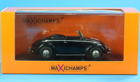 MINICHAMPS [940052130] フォルクスワーゲン ヘッブミュラー カブリオレ (1950)[Black] (1/43スケール ミニカー)