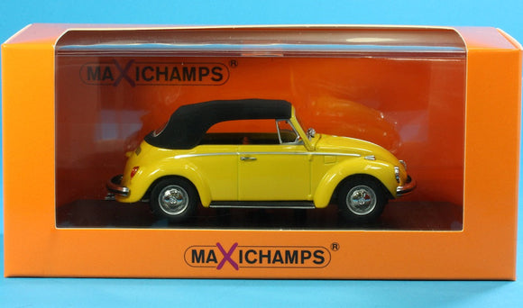 MINICHAMPS [940055030] フォルクスワーゲン 1302 カブリオレ (1970)[Yellow] (1/43スケール ミニカー)