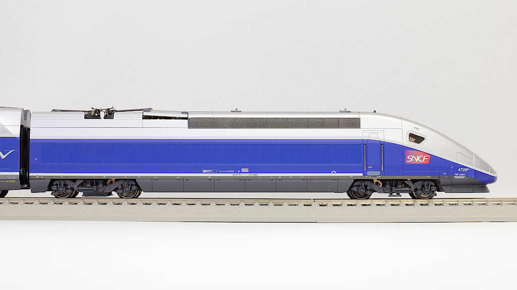 TRIX [22381+23487/8/9] SNCF TGV Euroduplex 10両セット（HOゲージ 動力車あり）
